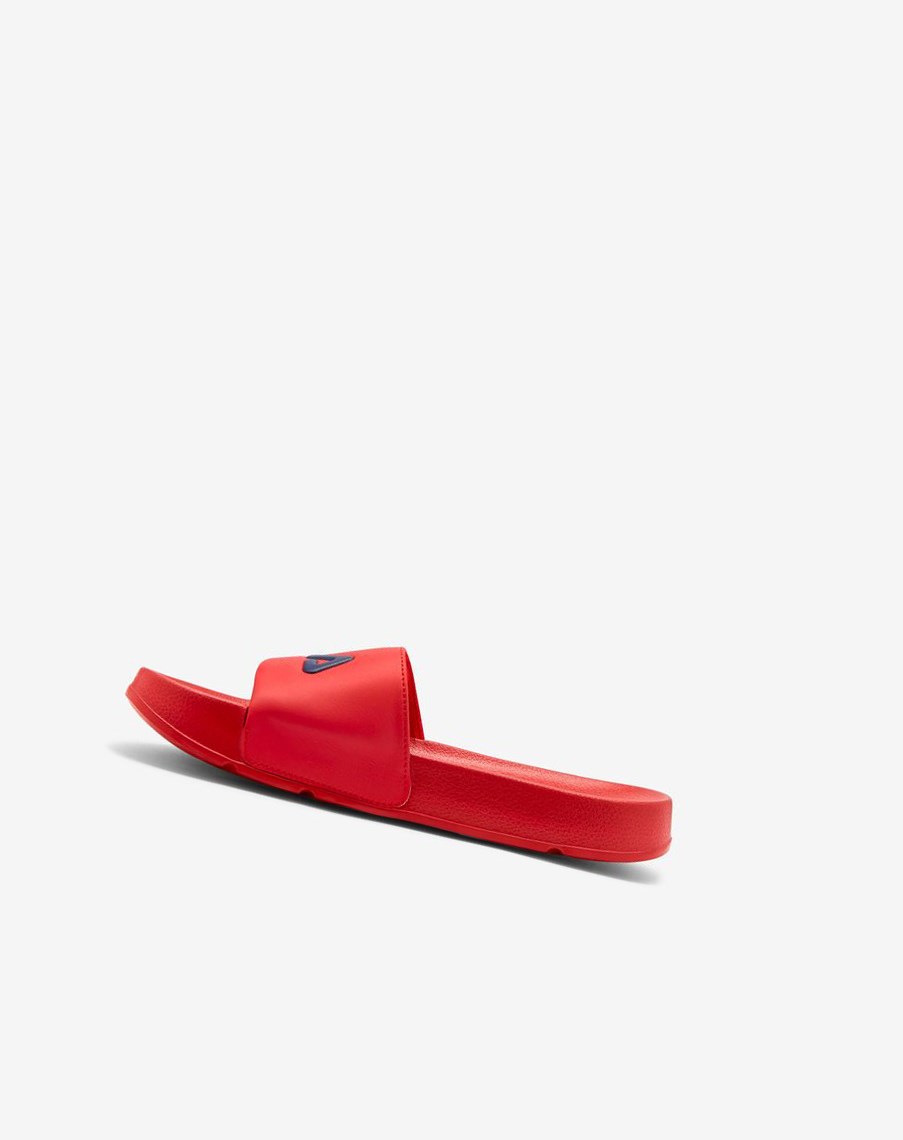 Fila Drifter Chanclas Sandals Rojas Azul Marino Blancas | 16EWCUPAH