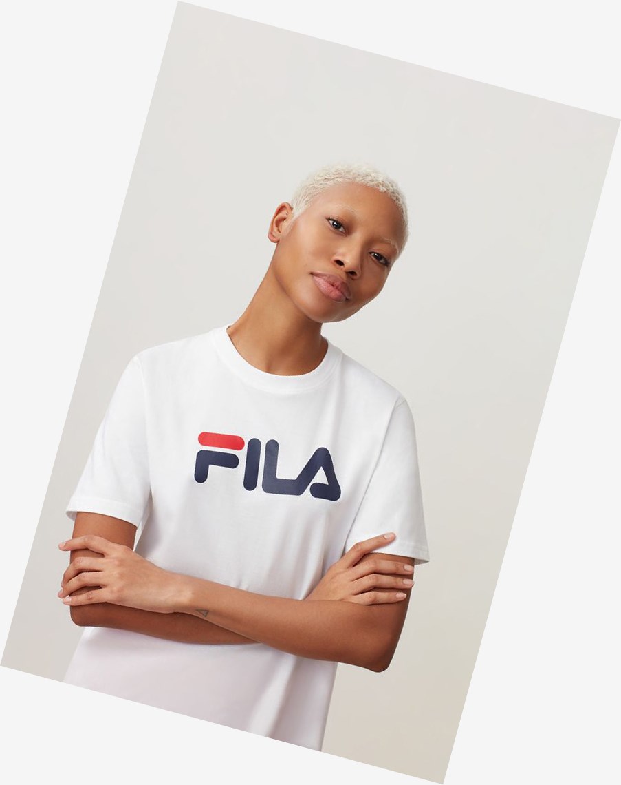Fila Eagle Tee Wht/Peac/Cred | 25ASJTBKX
