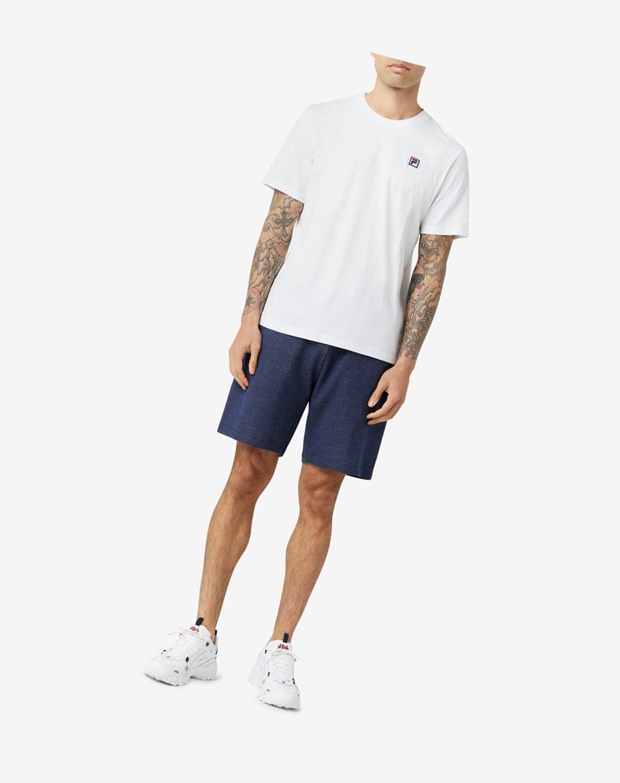 Fila Edgecumbe Corta Sleeve Tee Blancas Verde | 47TRCYIPU