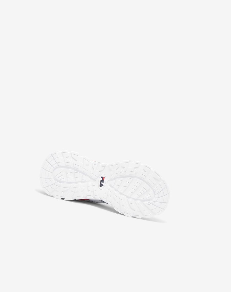 Fila Electrove Sneakers Blancas Azul Marino Rojas | 19RAVHTSB