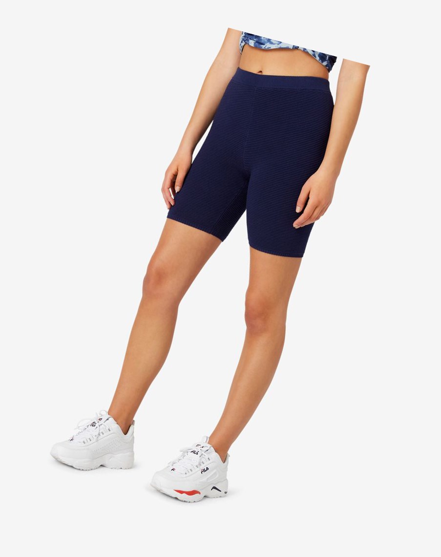 Fila Eletra Bike Corta 410 Peacoat | 69VUOEZPD