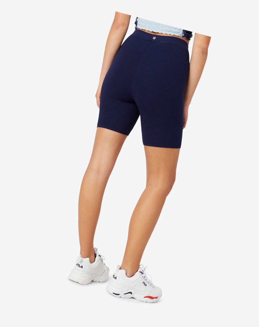 Fila Eletra Bike Corta 410 Peacoat | 69VUOEZPD