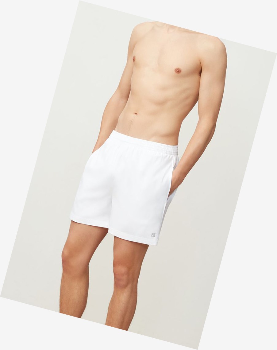 Fila Essentials Clay 2 Corta Blancas | 93YWPOHMS