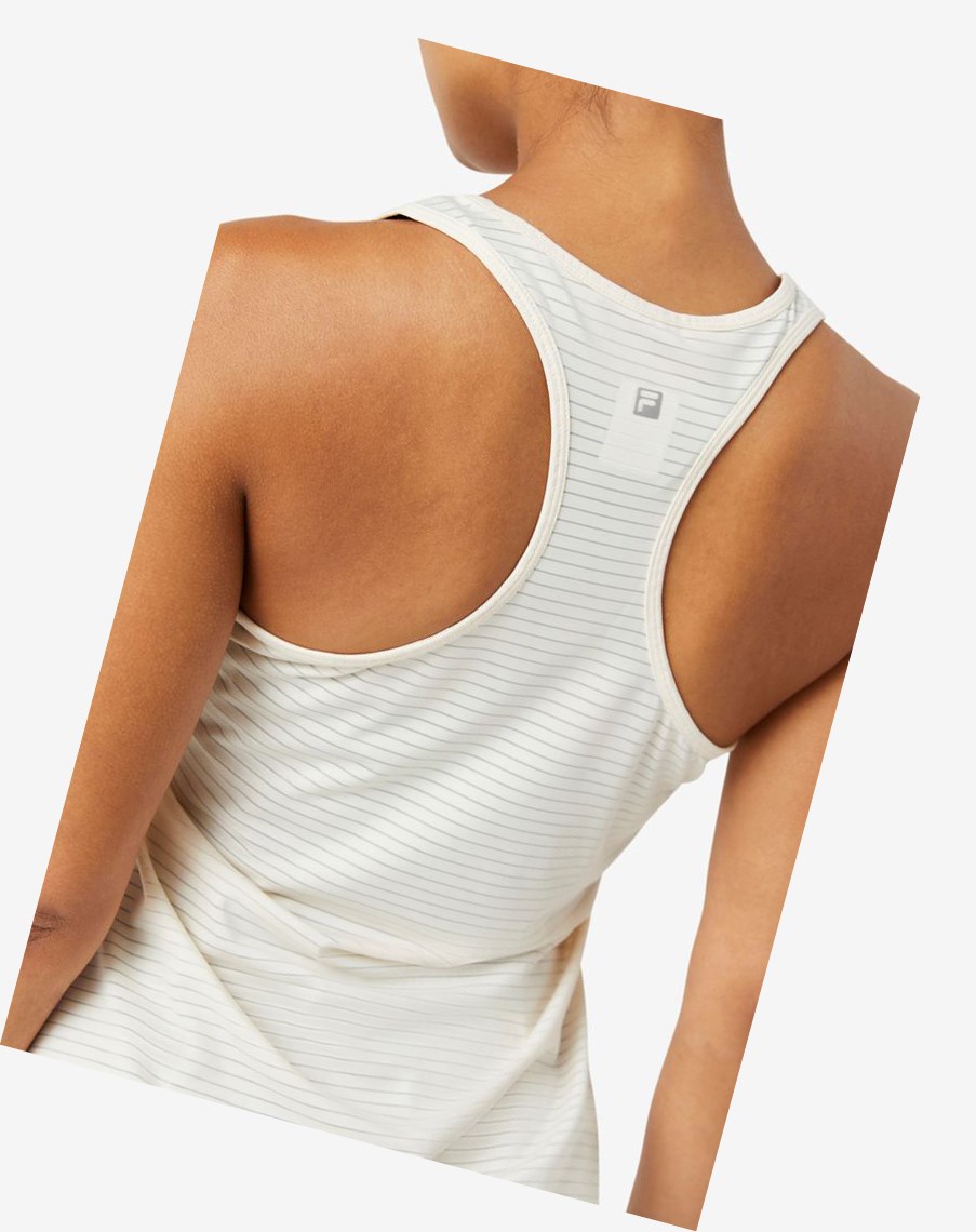 Fila Essentials Racerback Tank Blancas | 53STKEVGB