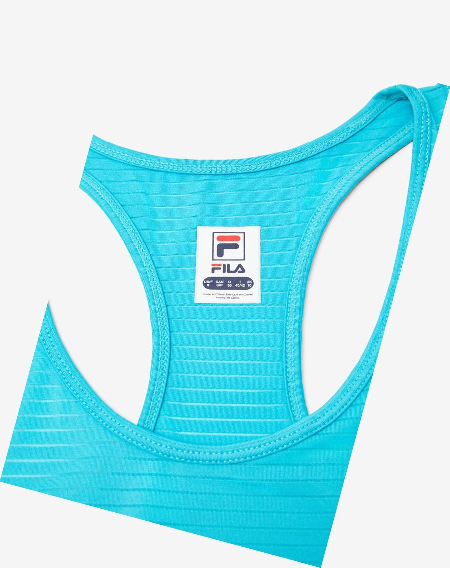 Fila Essentials Racerback Tank Turquesa | 43DJXTHKA