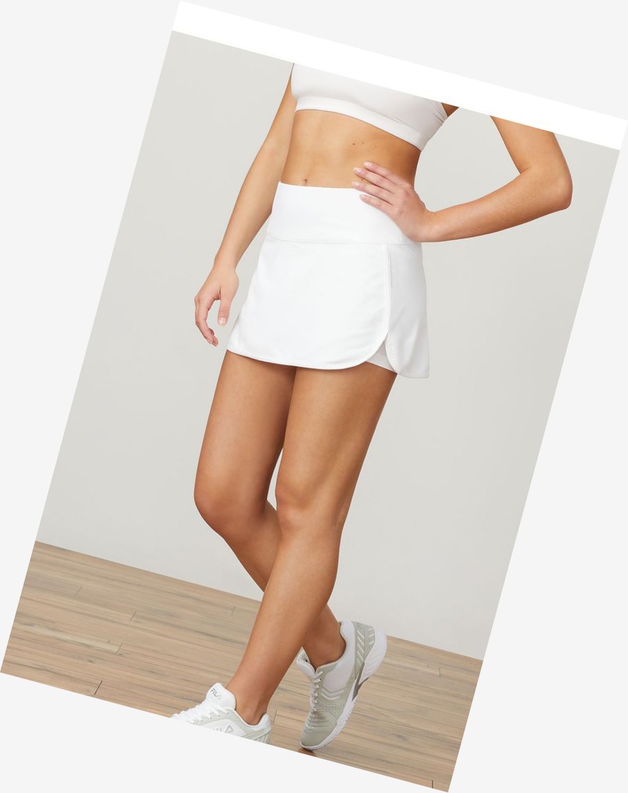 Fila Essentials Tie Break Skort Blancas | 84WPYCXBT
