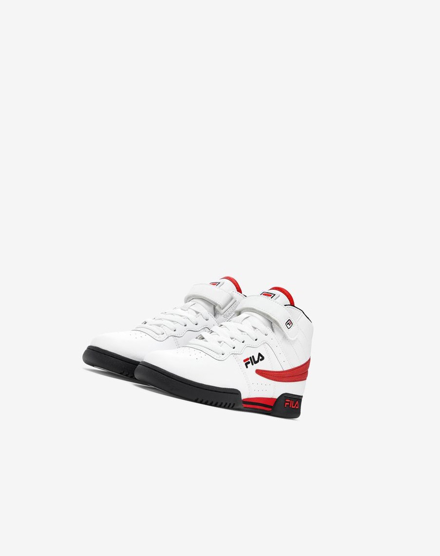 Fila F-13 Sneakers Blancas Negras Rojas | 52FGULJAX