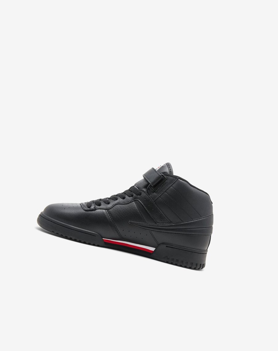 Fila F-13 Sneakers Negras Blancas Rojas | 16BAVXJFG