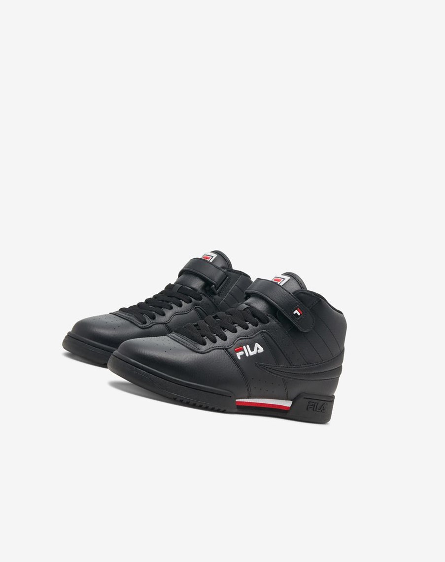 Fila F-13 Sneakers Negras Blancas Rojas | 21DTCAZMP