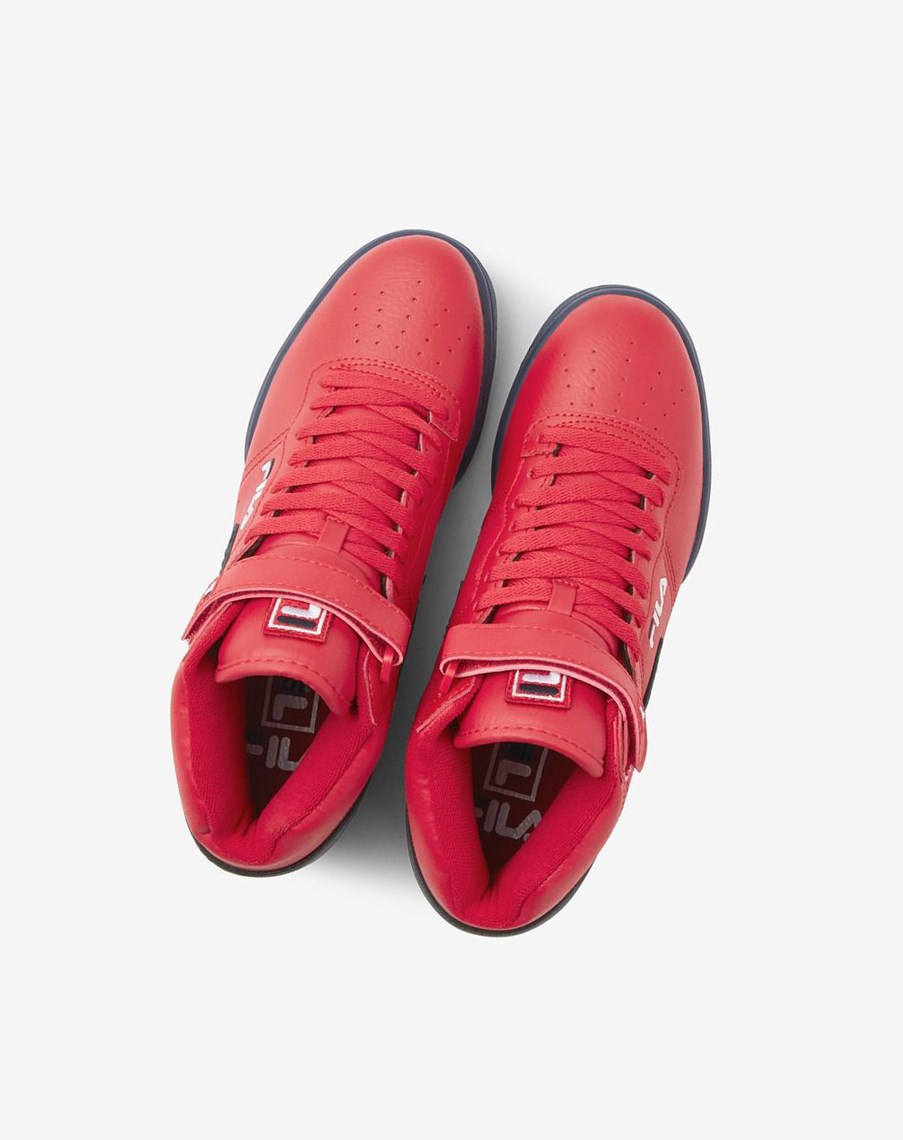 Fila F-13 Sneakers Rojas Azul Marino Blancas | 06WZLMNJA