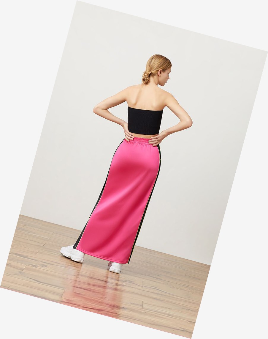Fila Farina Tear Away Skirt F.Pnk/Blk/S.Grn | 64DYHFZGU