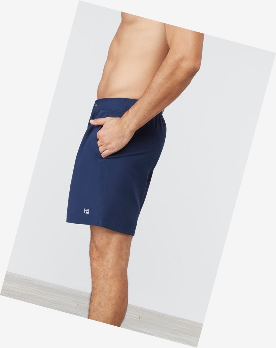 Fila Fundamental Santoro Corta Azul Marino | 68ROZGECM