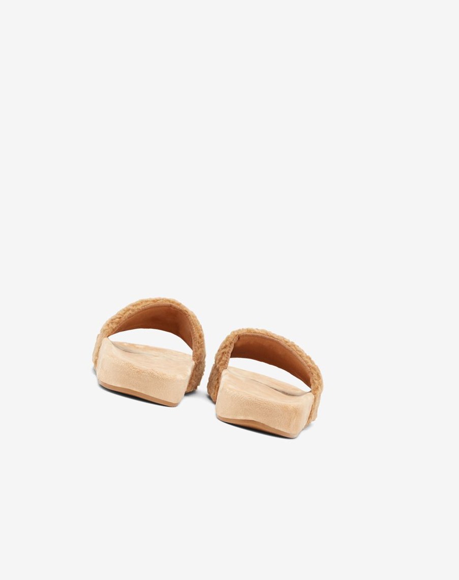 Fila Fuzzy Drifter Chanclas Sandals Beige Azul Marino Rojas | 72SKGLNEQ