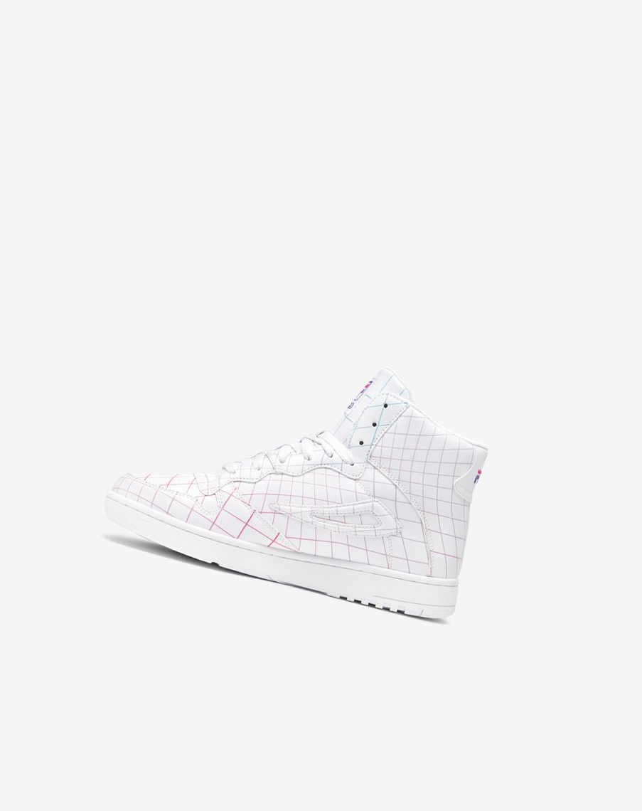 Fila Fx-dsx Mid Sneakers Blancas Moradas | 36PCXBJVU