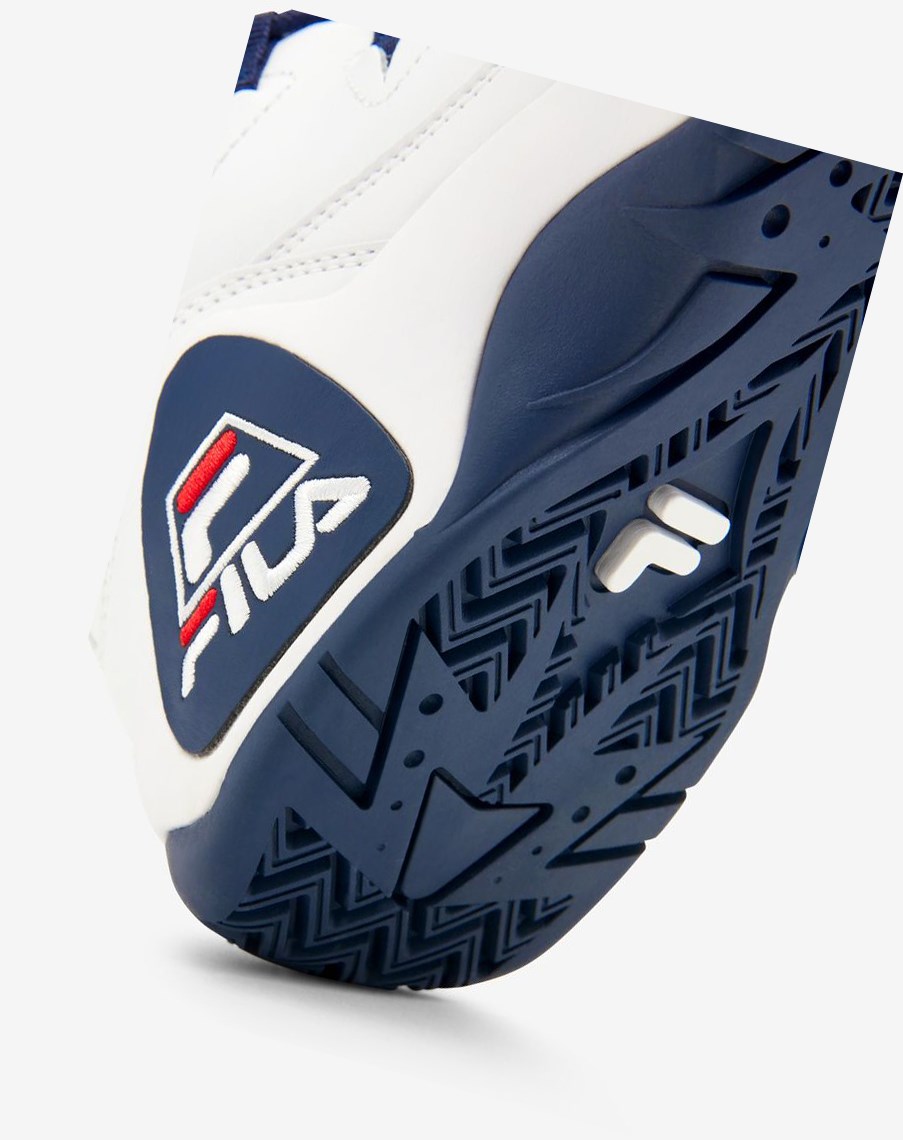 Fila Grant Hill 1 Sneakers Blancas Azul Marino Rojas | 57HNATUZD