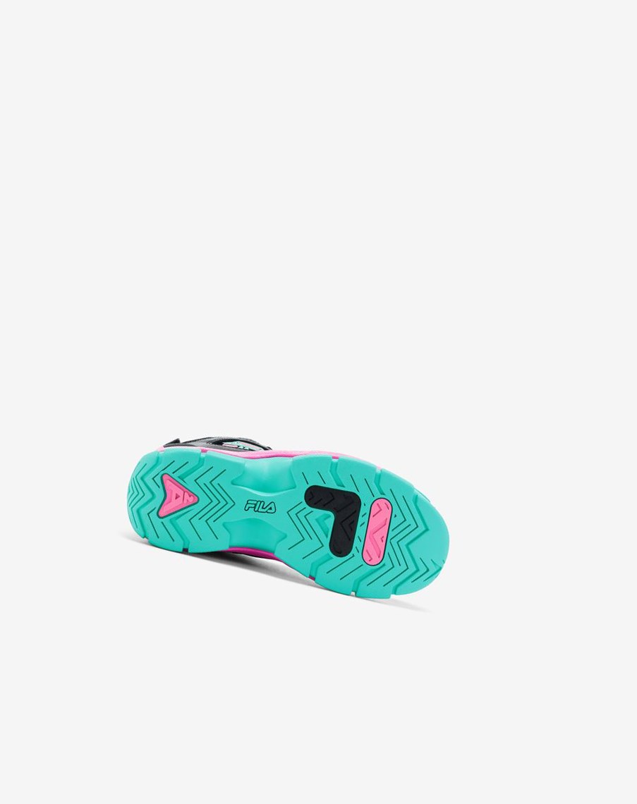 Fila Grant Hill 2 Repeat Sneakers Negras | 15PWSBRXU