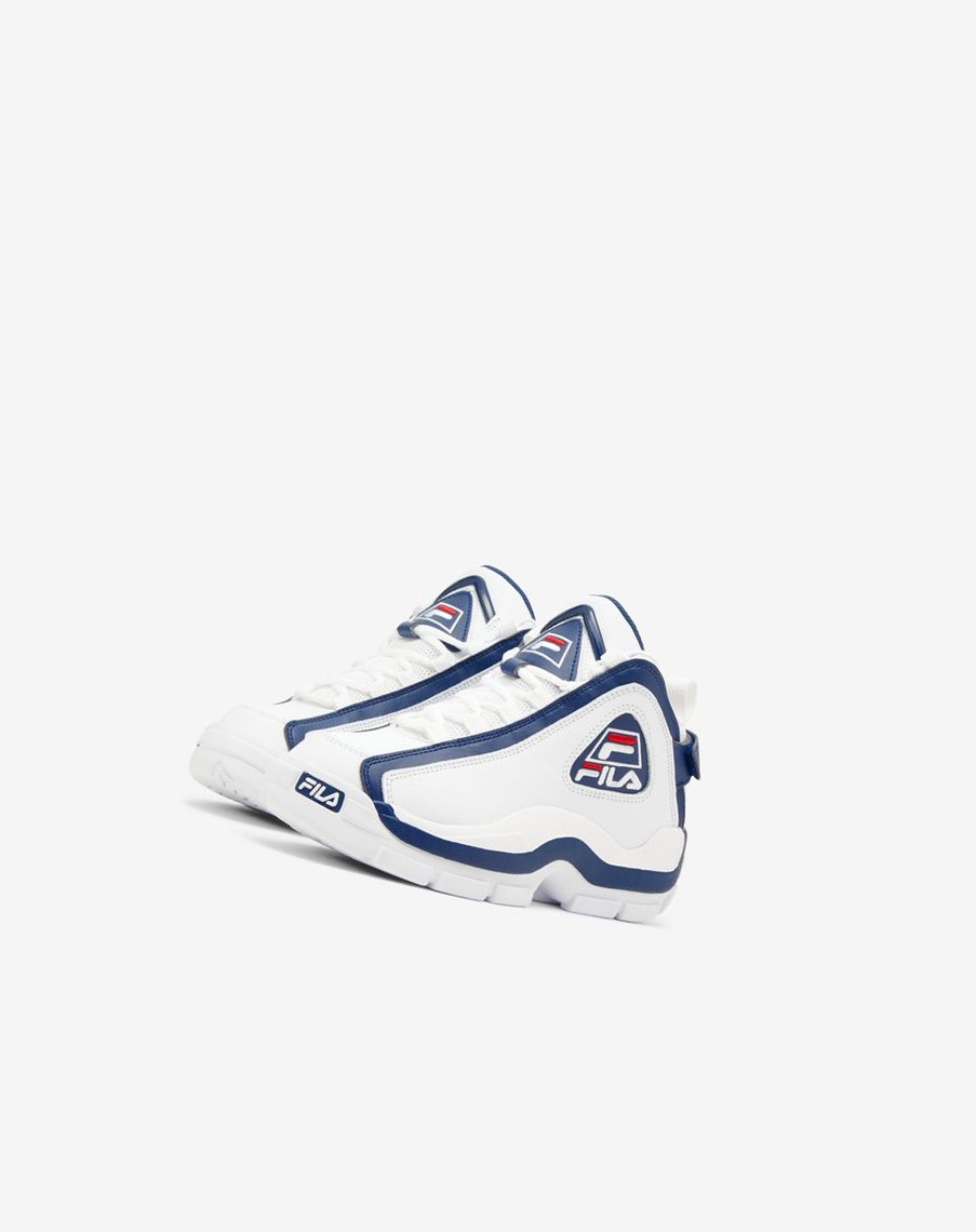 Fila Grant Hill 2 Sneakers Blancas Azul Marino Rojas | 26FXGUVWH