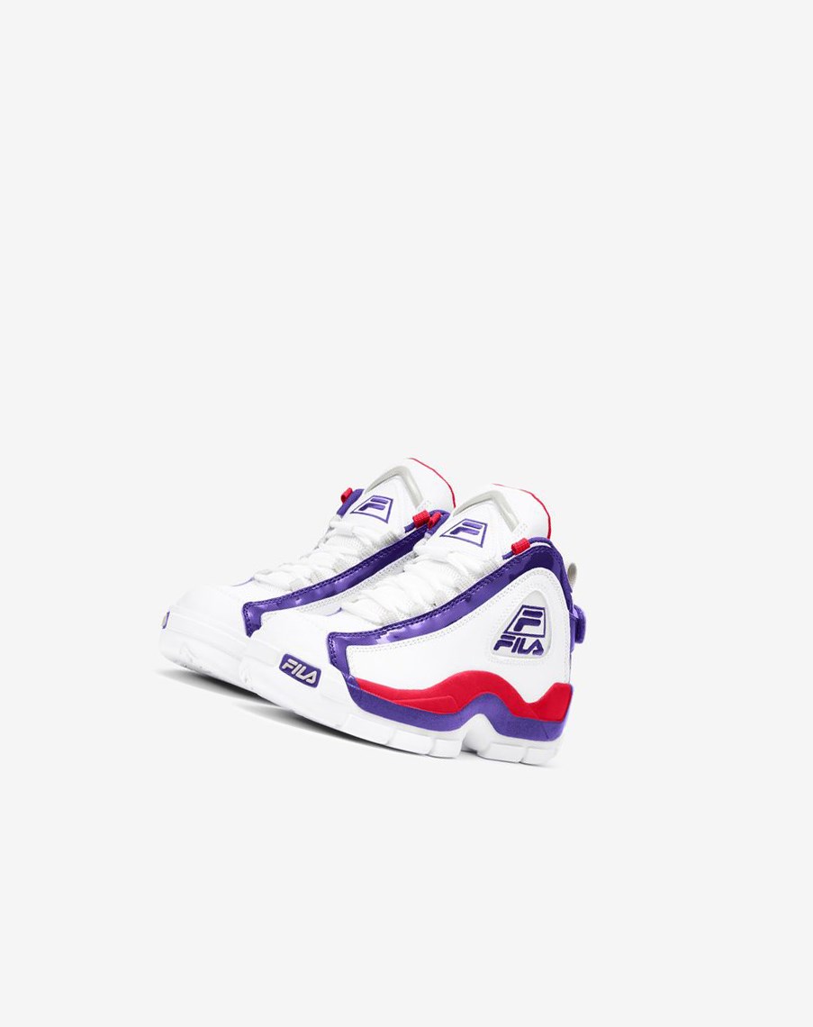 Fila Grant Hill 2 Sneakers Blancas Azules Oscuro | 61UWYESDN