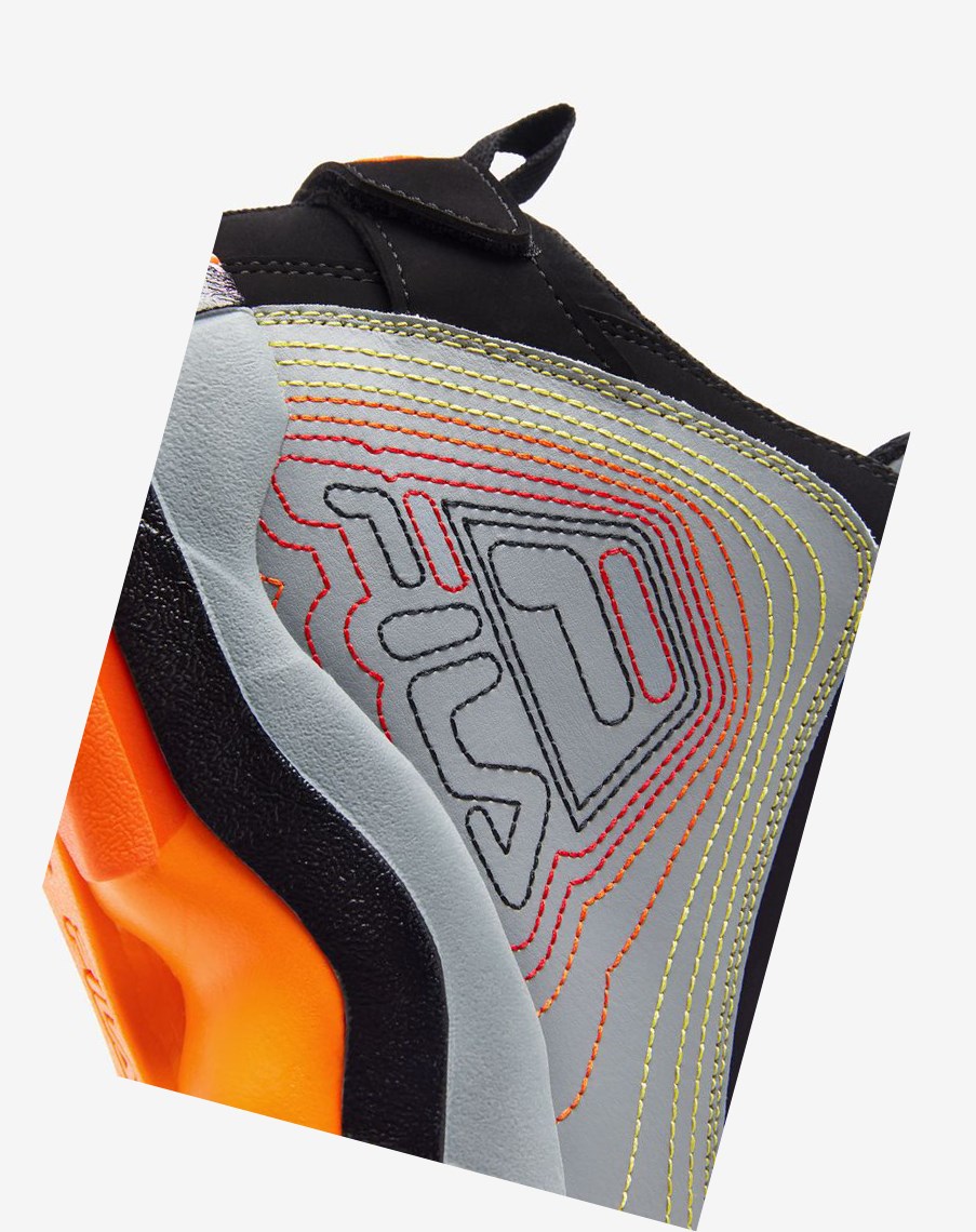 Fila Grant Hill 2 Stitch Sneakers Negras Rojas Naranjas | 01NYXMIUJ