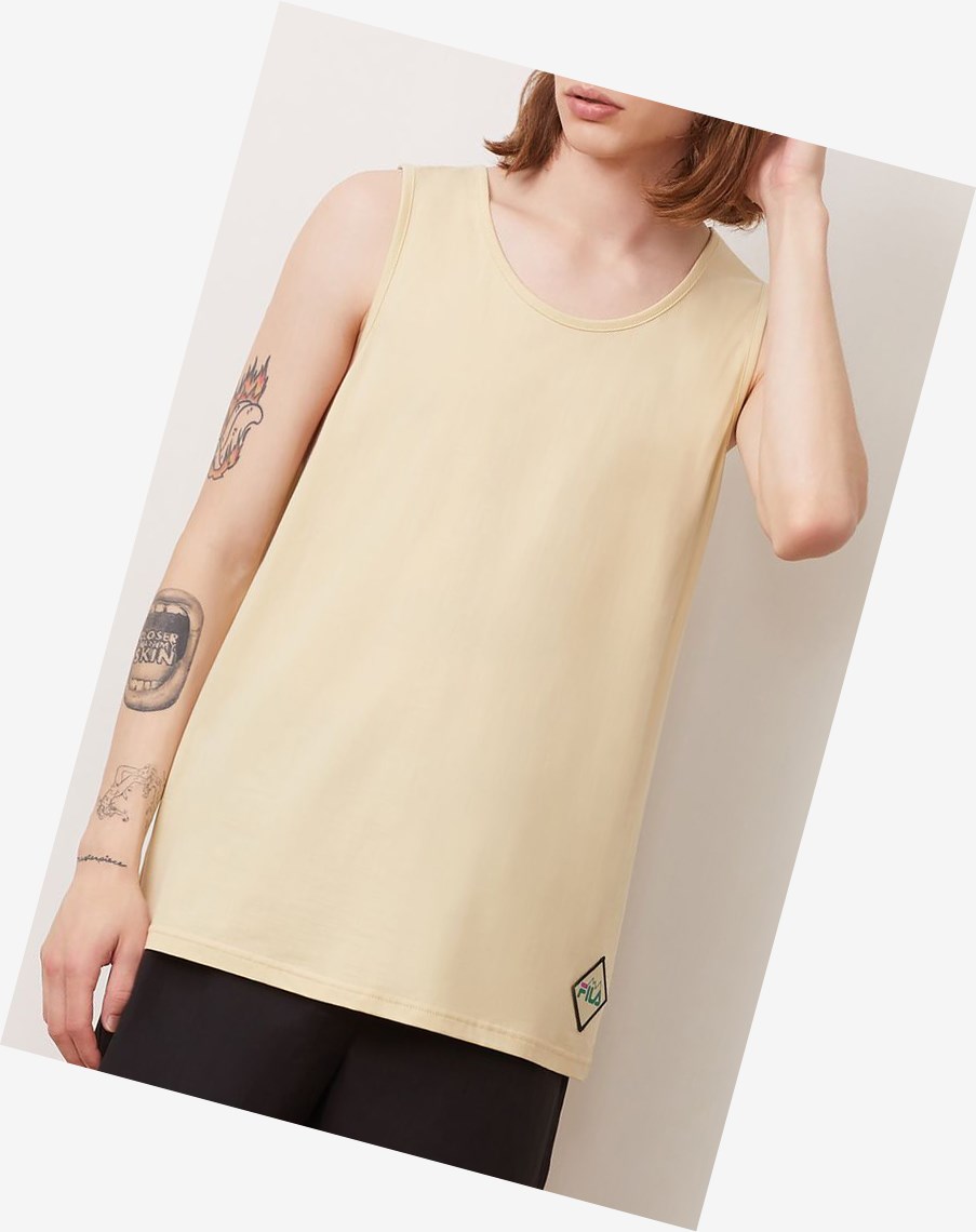 Fila Grid Tank Filacream | 46HYGINAU