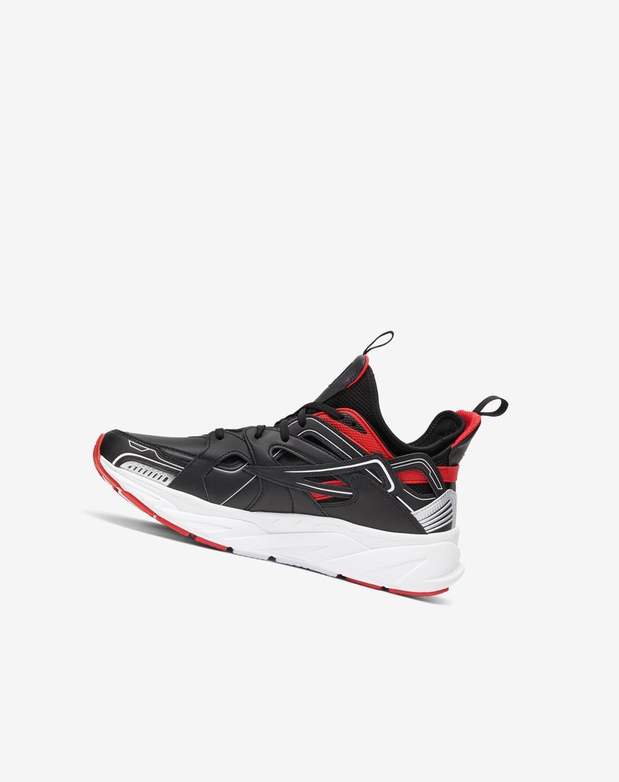 Fila Hallasan Sneakers Negras Rojas Blancas | 78UZNCYVK