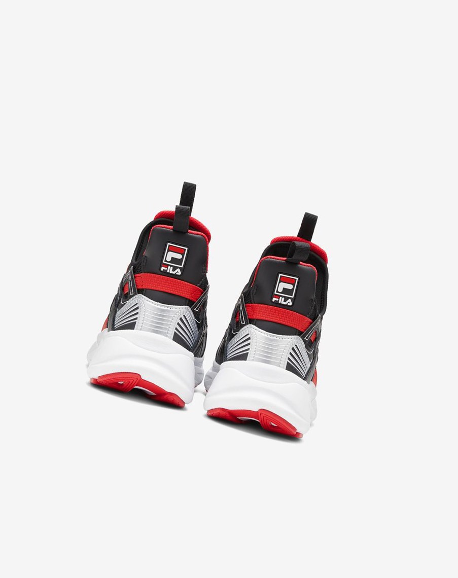 Fila Hallasan Sneakers Negras Rojas Blancas | 78UZNCYVK