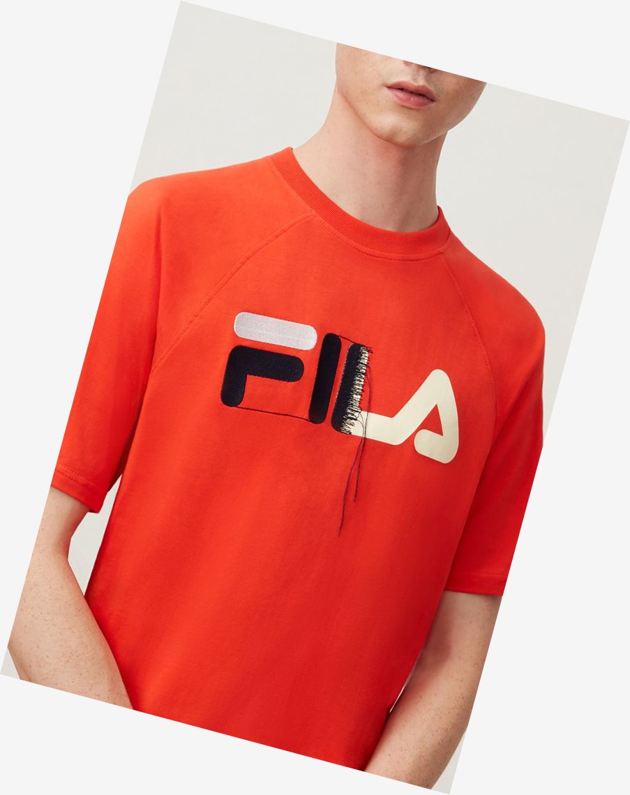 Fila Hawk Tee Chrytomato | 65XFJMEZV