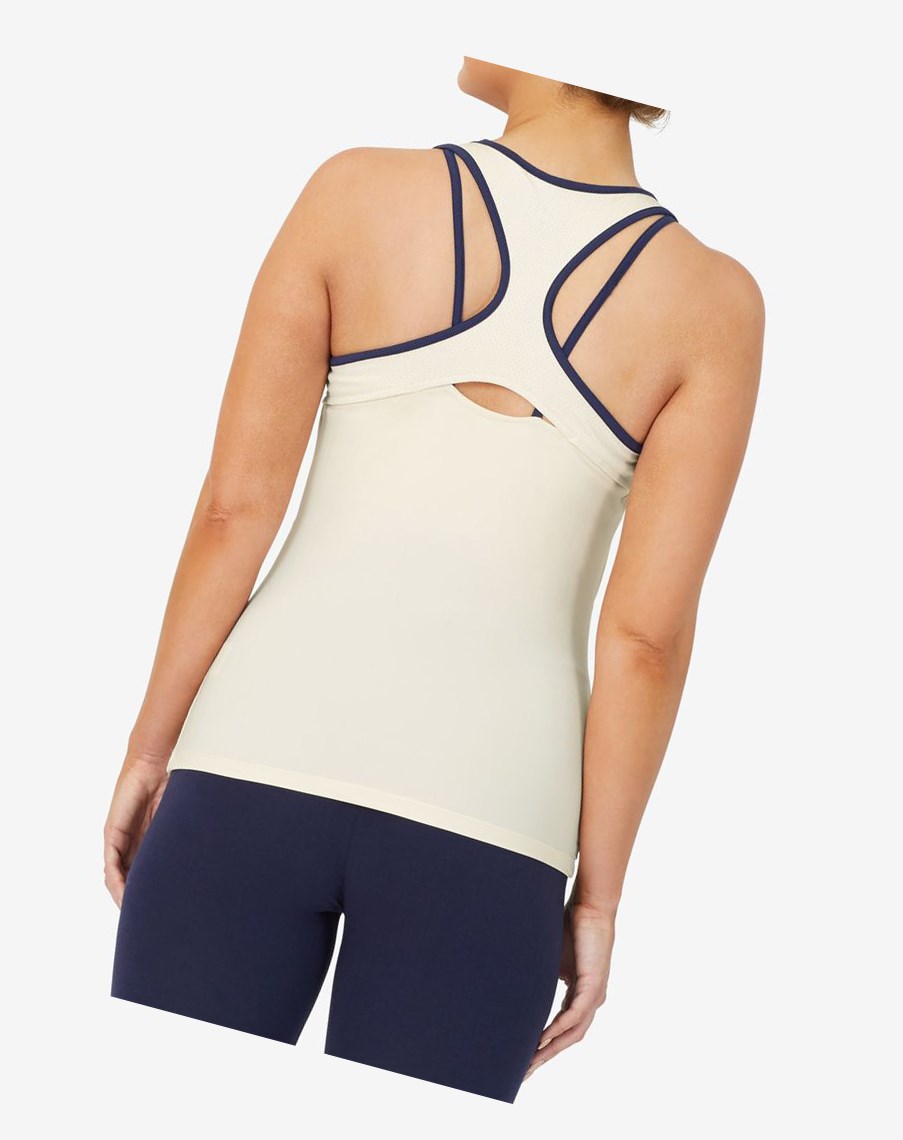 Fila Heritage Racerback Tank Azul Marino | 95VRHKPUS