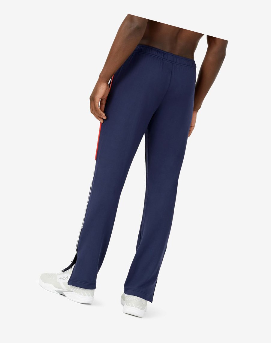 Fila Heritage Tenis Pant Azul Marino Blancas Rojas | 19VTEZUWK