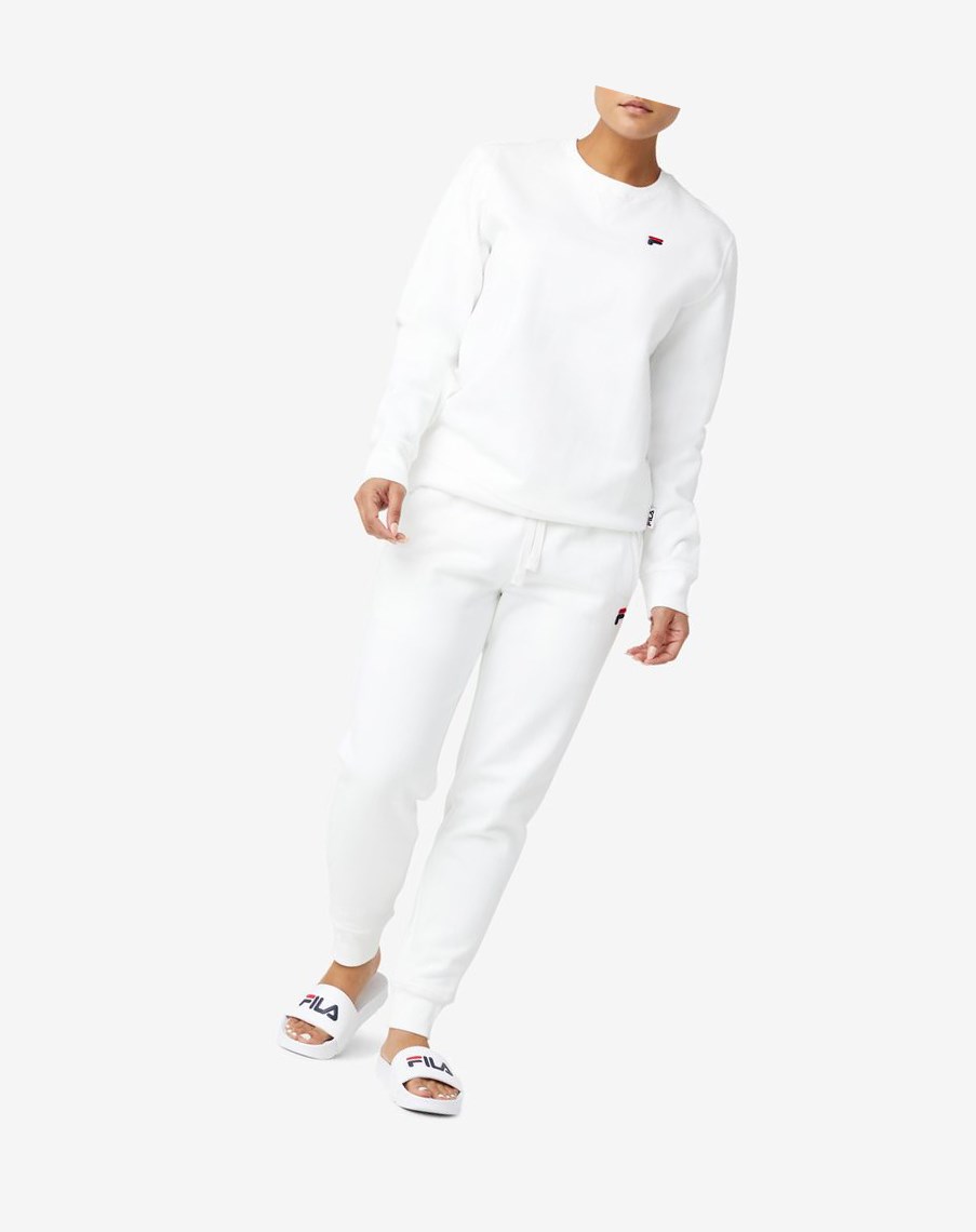 Fila Kieve Sweatshirt Blancas | 96JTEFAMR