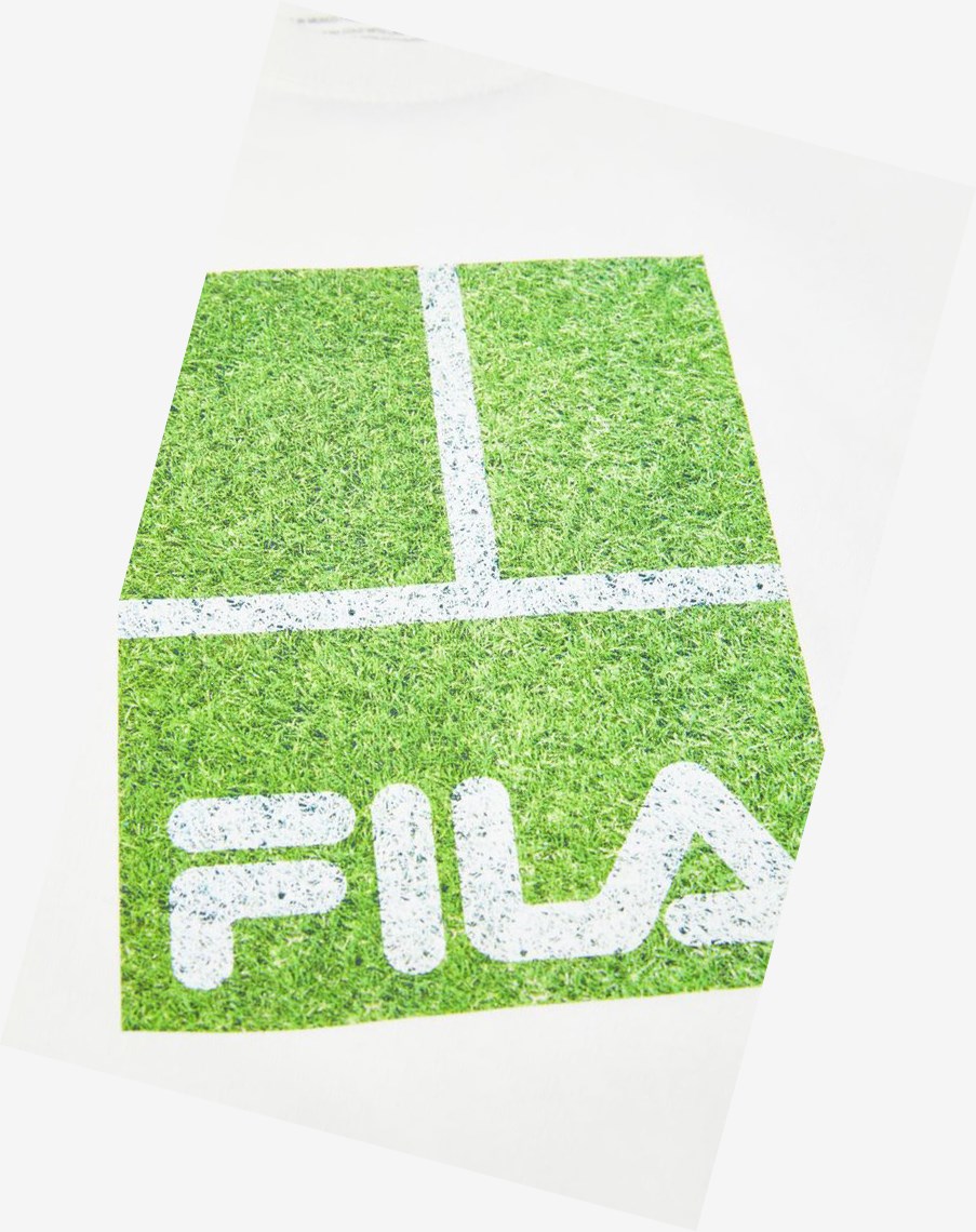Fila London Tee Blancas | 26EGVQTUM