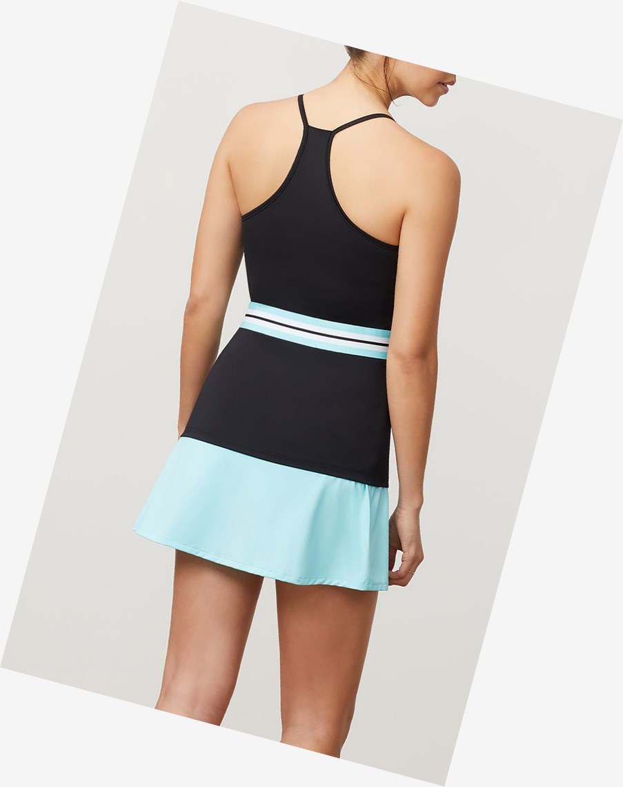 Fila Love Game Cami Tank Negras | 01ITUOZWS