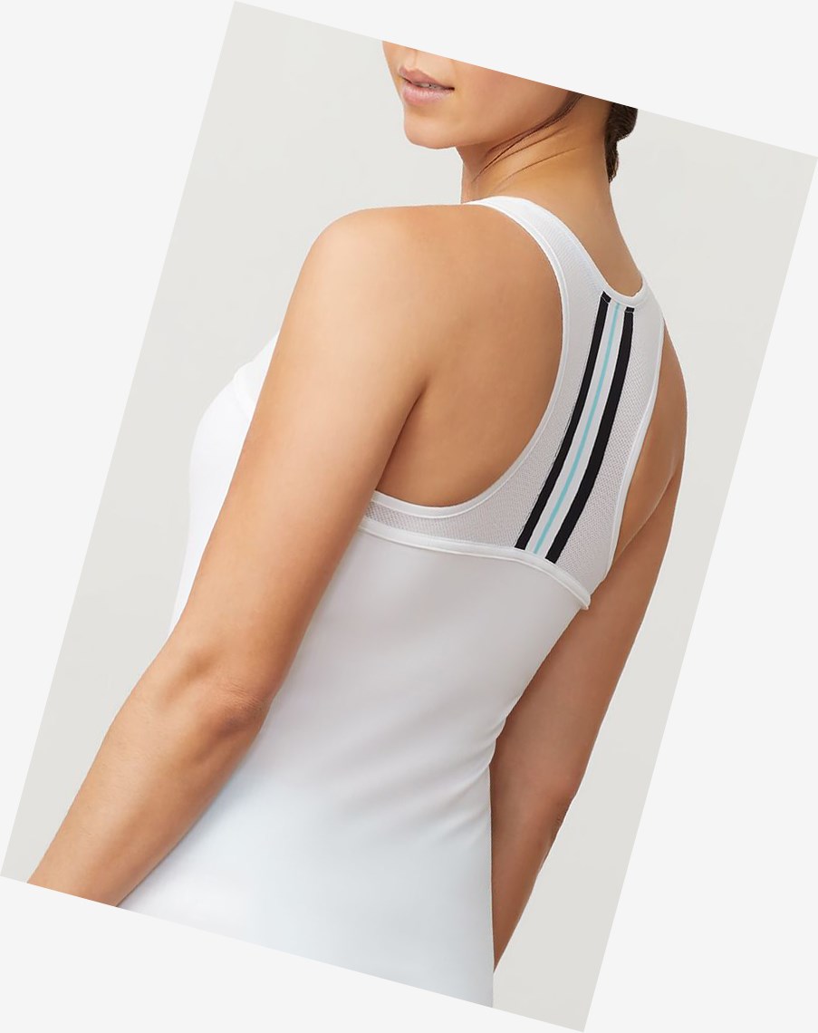 Fila Love Game Racerback Tank Blancas | 65QEAZONF