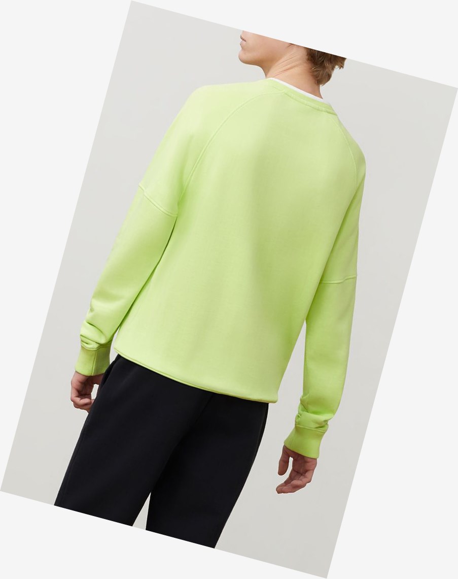 Fila Mack Fleece Crew Sharpgreen | 38EUGIVYK