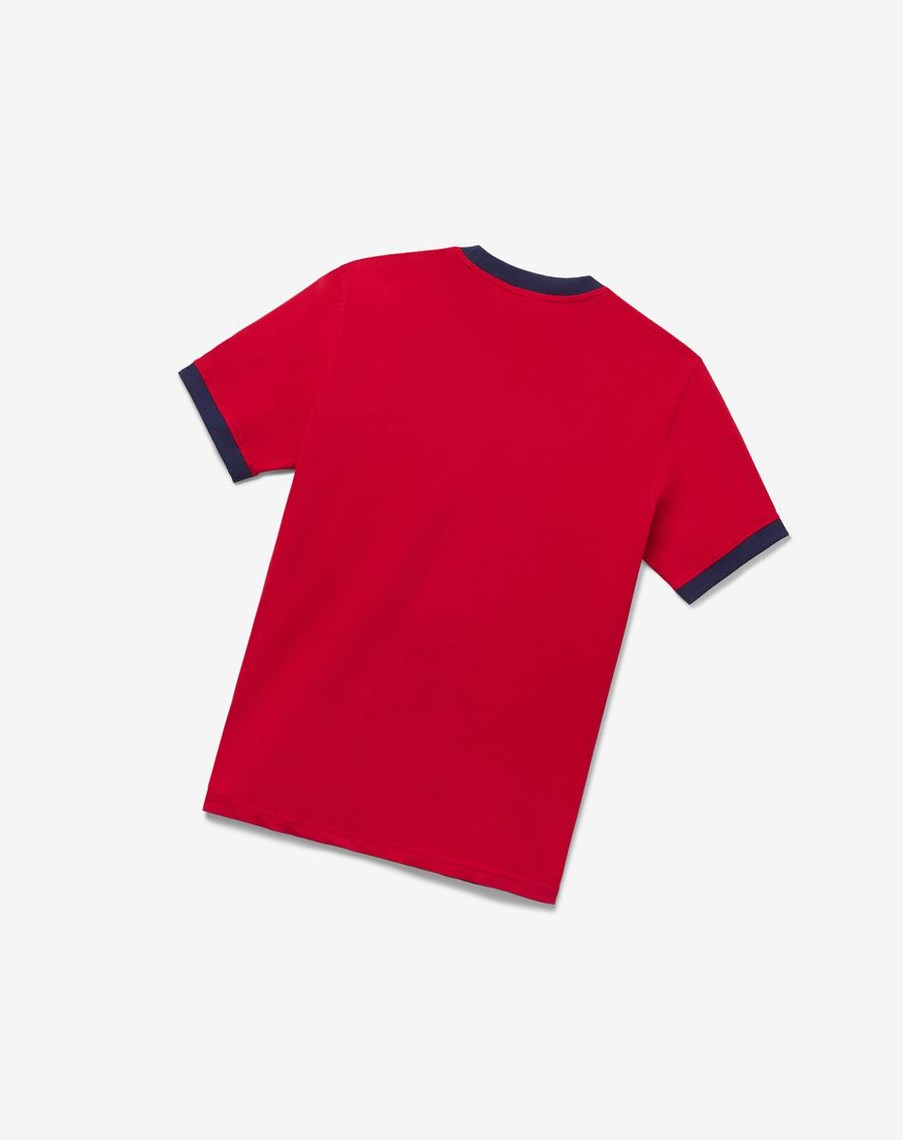 Fila Marconi Ringer Tee Rojas | 58BPKTZHS
