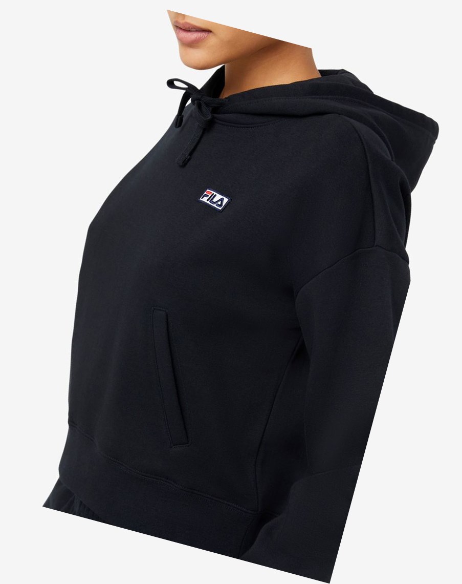 Fila Marina Hoodie Negras | 35PIBUXSR