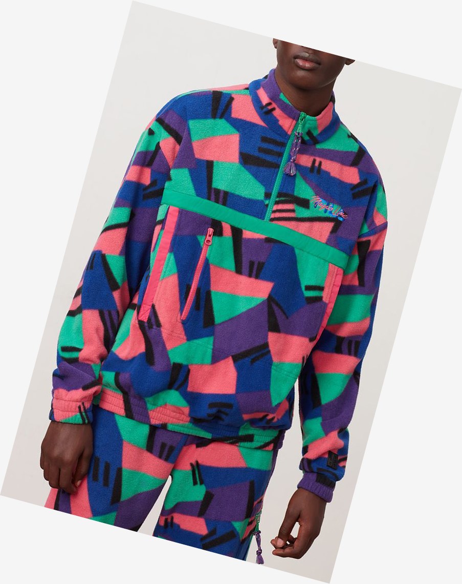 Fila Nepal Half Zip Fleece Multicolor | 67DUHYLFJ