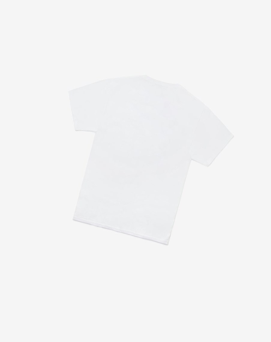 Fila Nyc Collage Tee Blancas | 38QHKLFIT
