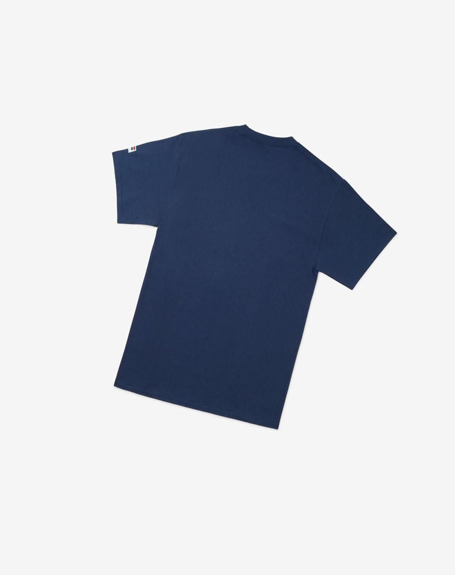 Fila Nyc Court Tee Azul Marino | 14LHTZJGQ
