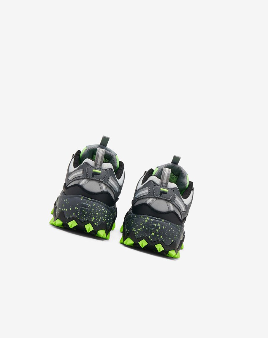 Fila Oakmont Tr Sneakers Verde Gris Negras | 24OSZCUKP