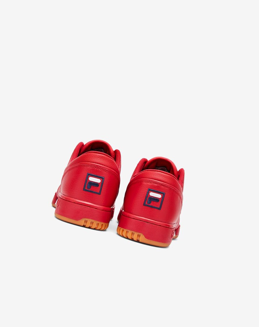 Fila Original Fitness Tenis Shoes Rojas Azul Marino Blancas | 82FOPERDW
