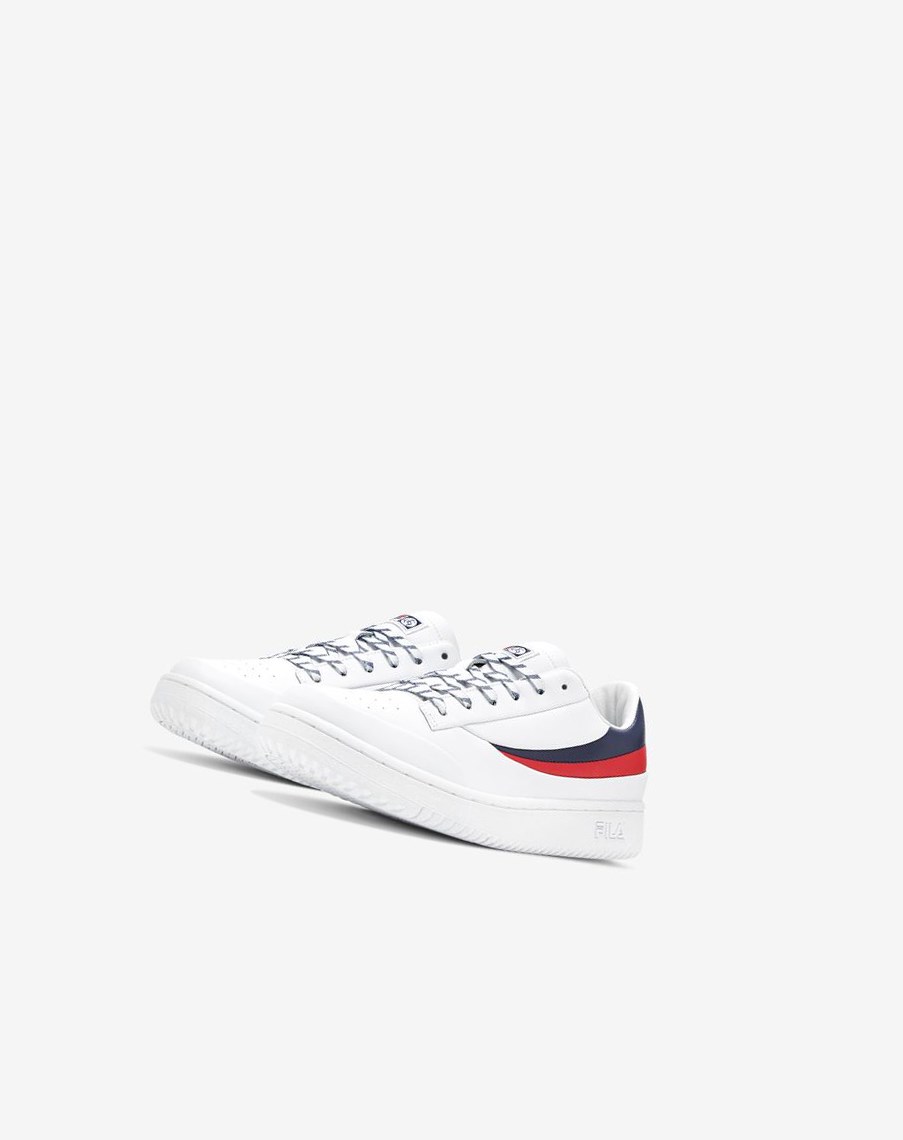 Fila Original Tenis Lx X Brooks Brothers Tenis Shoes Blancas Azul Marino Rojas | 40GPUXANQ