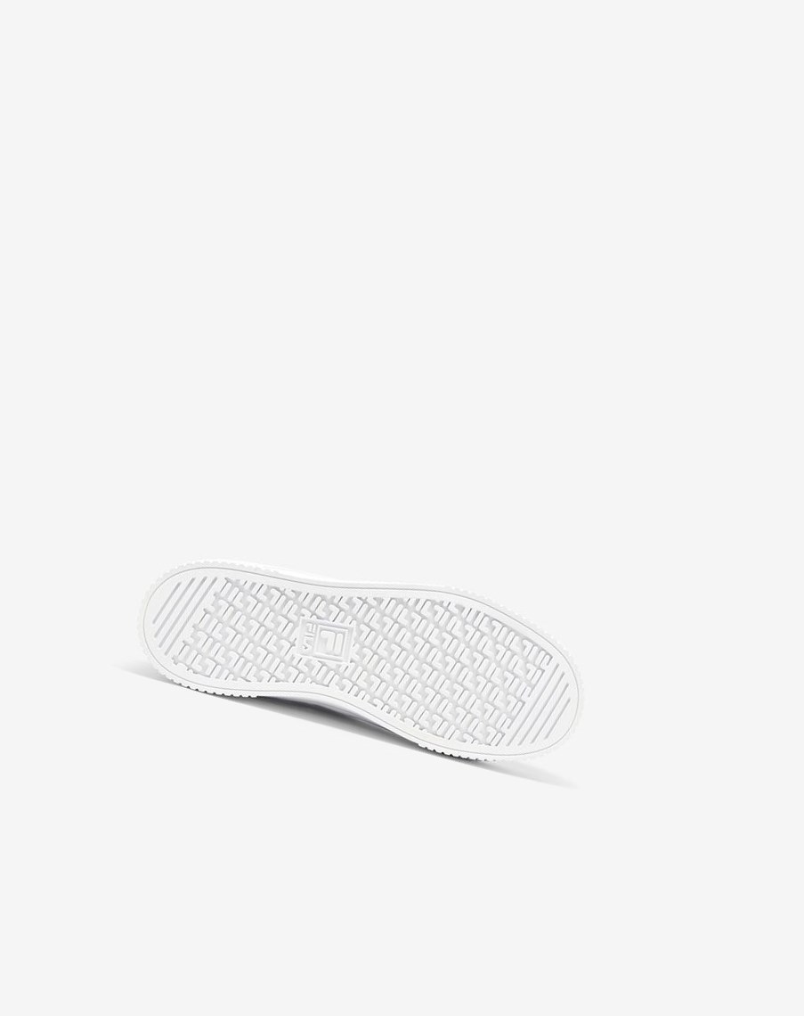 Fila Panache 19 Sneakers Blancas Blancas Amarillo | 08YQKSXWF