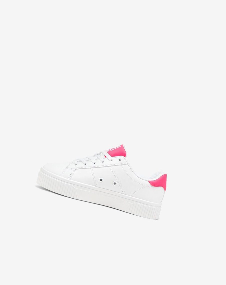 Fila Panache 19 Sneakers Blancas Blancas Rosas | 45INJFUWX