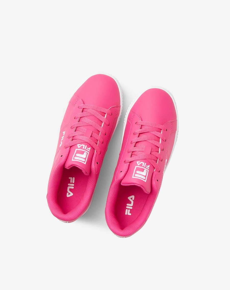 Fila Panache 19 Sneakers Rosas Blancas Blancas | 03DIOXTRZ