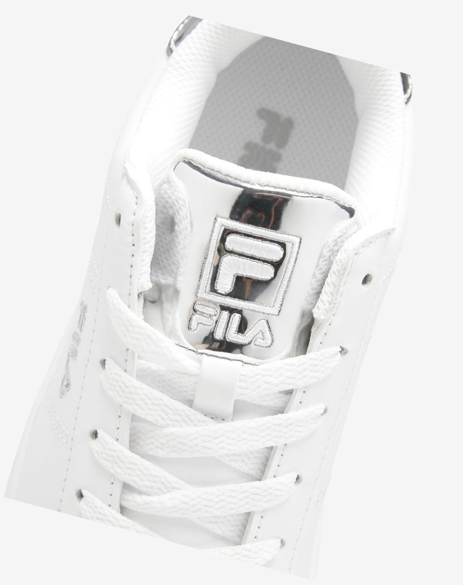 Fila Panache 19 Sneakers Wht/Wht/Msil | 03BJOQHLN