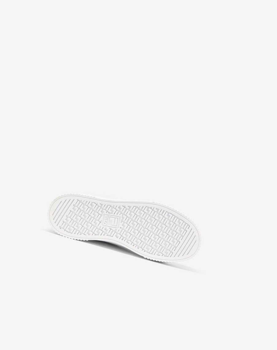 Fila Panache Glitter Sneakers Blancas Blancas Rosas | 50BEFWHGD