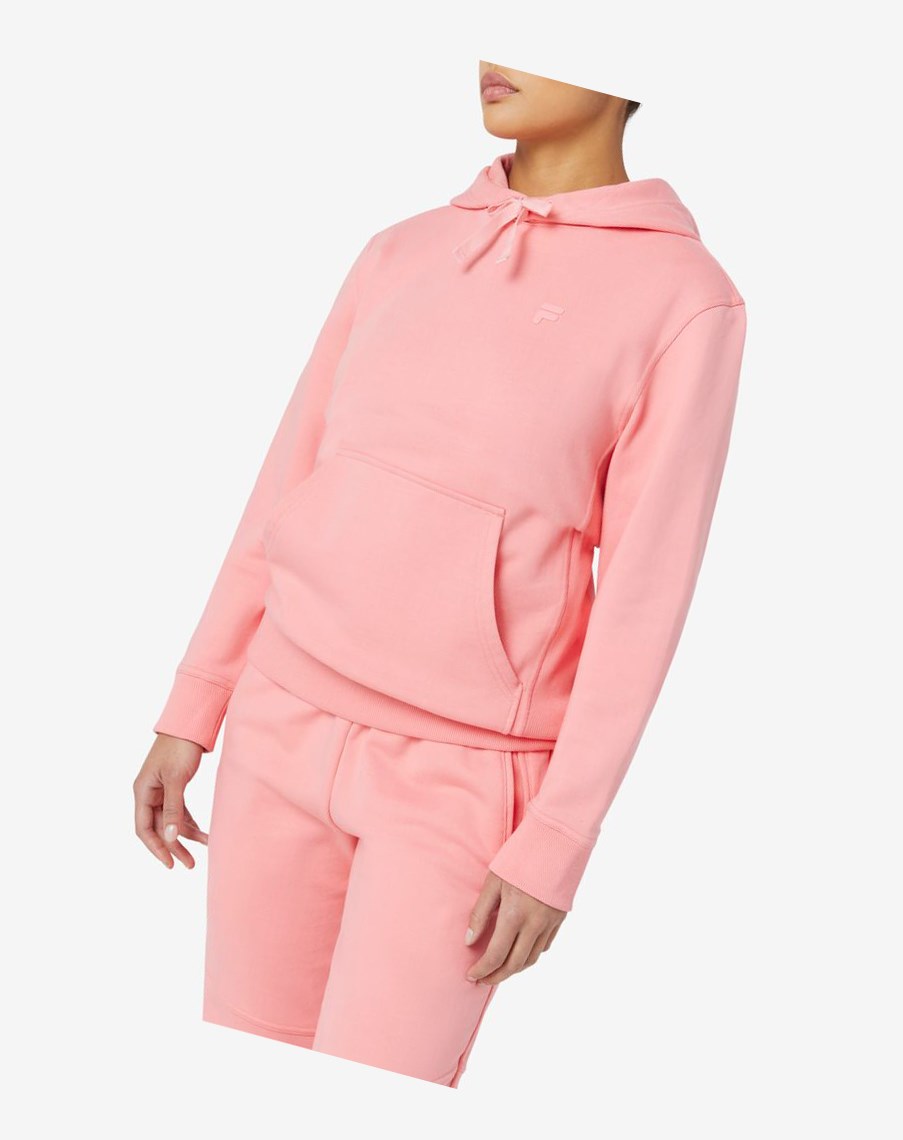 Fila Phoenix Hoodie 681 Strawberry Ice | 93XJIBTYG
