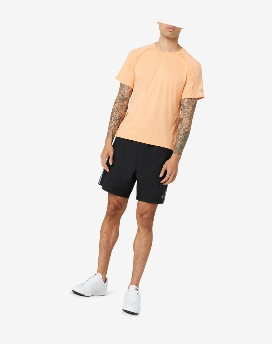 Fila Pickleball Corta Sleeve Crew 818 Cantaloupe | 16OFVZIEC