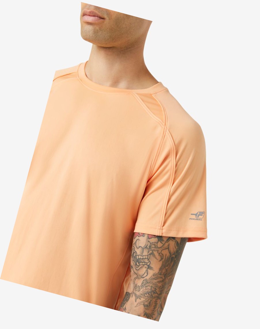 Fila Pickleball Corta Sleeve Crew 818 Cantaloupe | 16OFVZIEC
